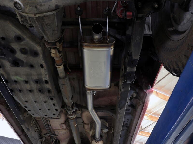 aFe 00-04 Toyota Tacoma ROCK BASHER 2.5in 409 SS Cat-Back Exhaust - L4-2.7L / V6-3.5L - Image 3