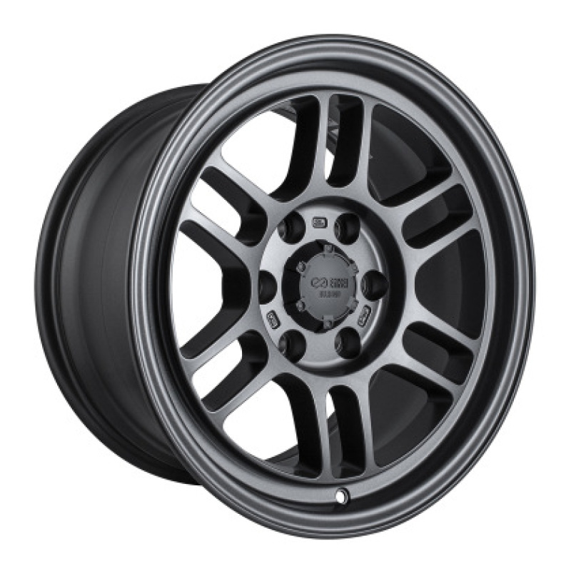 Enkei PF05 15x8 4x100 +25mm Offset Dark Silver Wheel