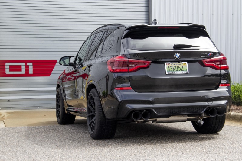 Dinan 20-25 BMW X3 M/X4 M (F97/F98) Free Flow Axleback Exhaust System - Polished Tips - Image 4