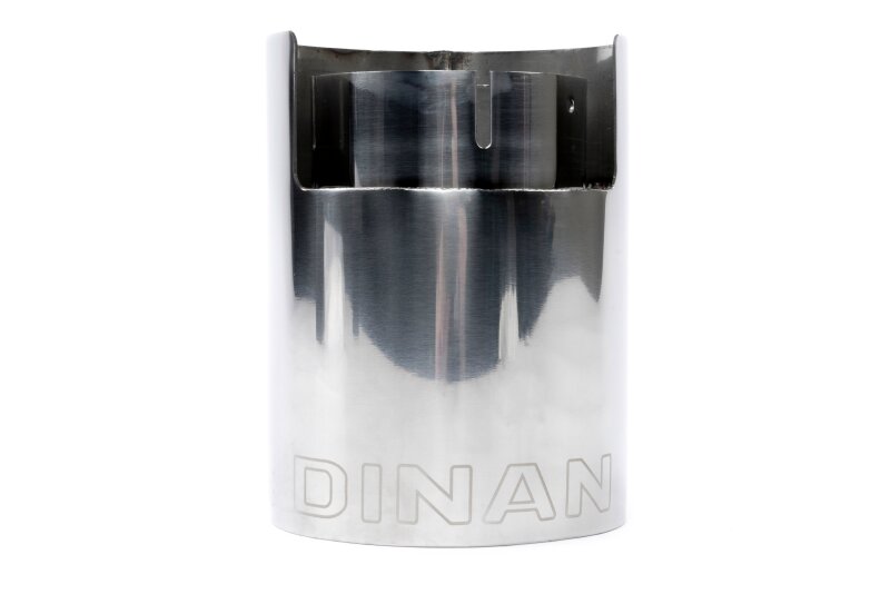 Dinan Double-Walled 4.5in Clamp-On Exhaust Tip - Polished - 4.5in Outlet / 3.25in Inlet - Image 3