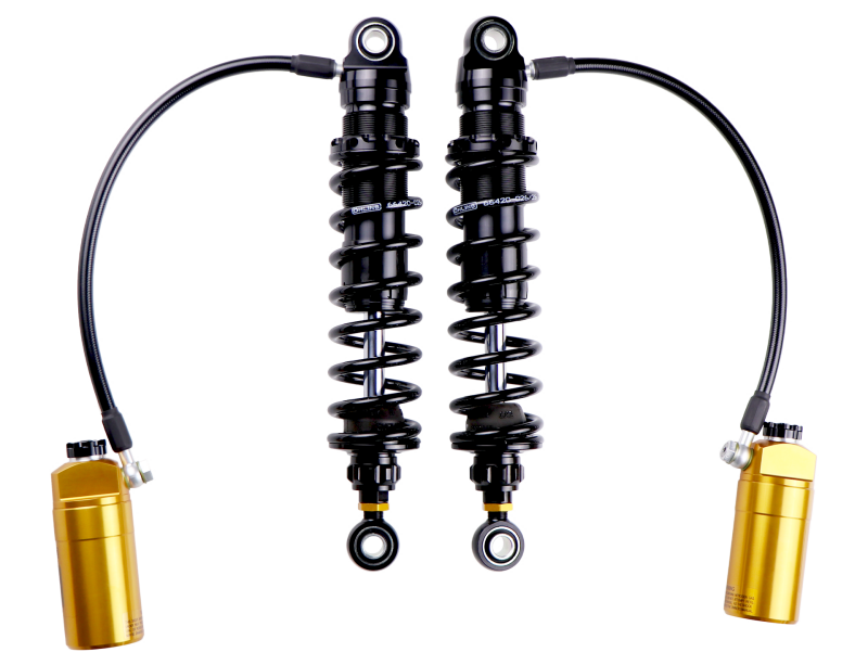 Ohlins 14-26 Harley FL Touring STX 36 Twin Blackline 13in Shocks Min 250lb- Max 575lb