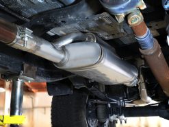 aFe 2024+ Ford Ranger L4-2.3L (t) Vulcan Series 2.5in to 3in Cat-Back Exhaust w/ Black Tip - Image 5