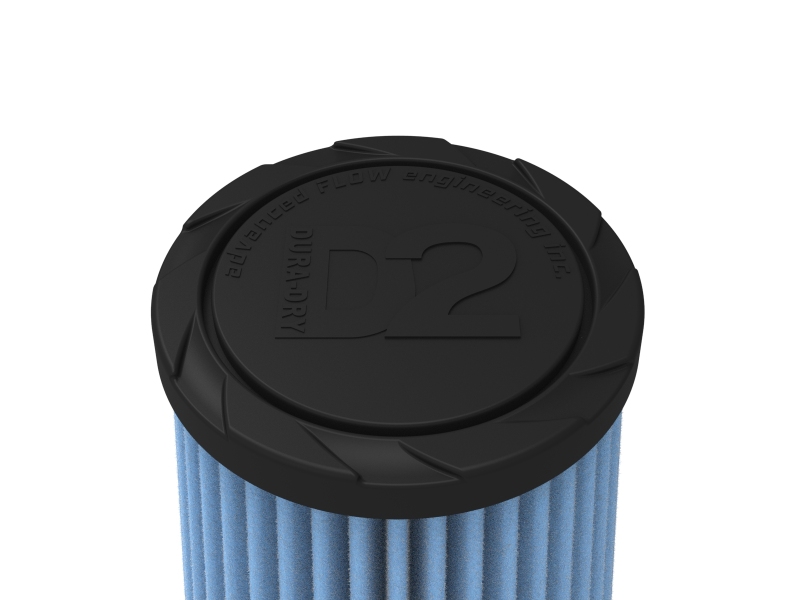 aFe POWER Universal Clamp-On Air Filter w/ D2 Dura-Dry Media - 3-1/2in F x 5in B x 3-1/2in T x 8in H - Image 4