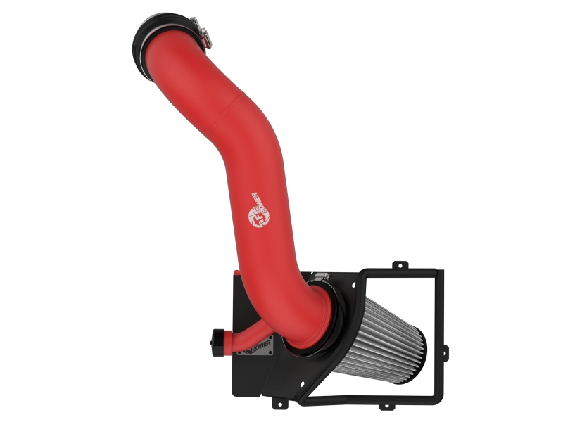 aFe Rapid 15-21 VW GTI L4 2.0L Induction Red Edition Cold Air Intake System w/ Pro DRY S Filter - Image 5