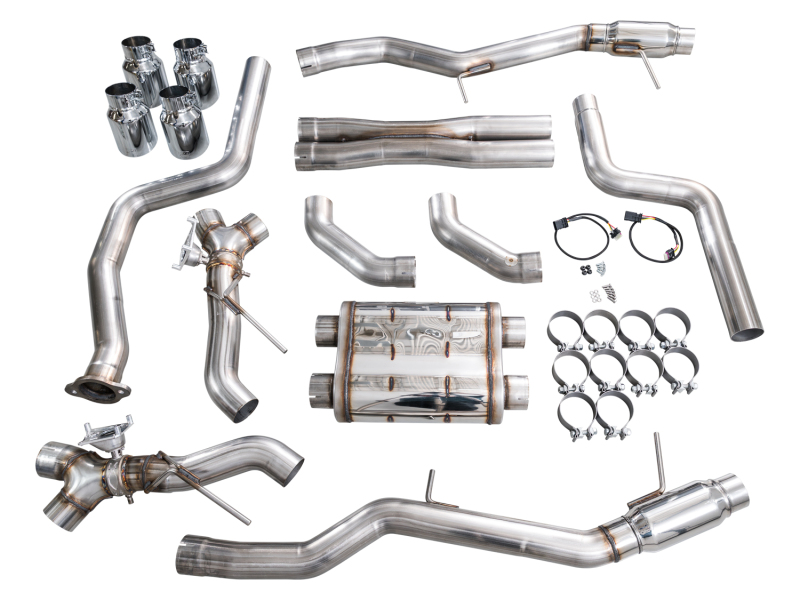 AWE Tuning 22-26 Cadillac CT5-V Blackwing SwitchPath Exhaust - Chrome Silver Tips - Image 20