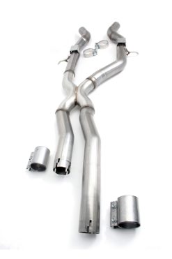 Alternative view of Dinan 15-20 BMW M3/M4 (F80/F82) High Flow X-Pipe - 2.75in - Stainless Steel