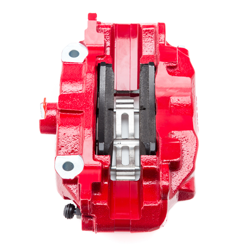Alcon 2007+ Jeep JK-JL 330x22mm Rotors 4-Piston Calipers Rear Brake Kit (Includes Brake Lines) - Red - Image 4