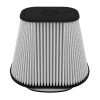 aFe Track Series Intake Pro DRY S Air Filter (6-1/8x4-1/8)IN F x(9-1/4x7-1/4)IN B x(6x4)IN Tx7-1/8IN