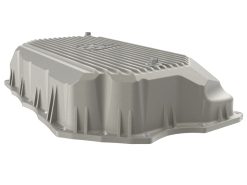 aFe GM Diesel Trucks 20-25 V8-6.6L L5P POWER Street Series Transmission Pan Raw w/ Machined Fins - Image 6