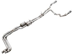 AWE Tuning 25+ RAM 1500 3.0TT 0FG Cat-Back Touring Exhaust - Chrome Silver Tips - Image 9