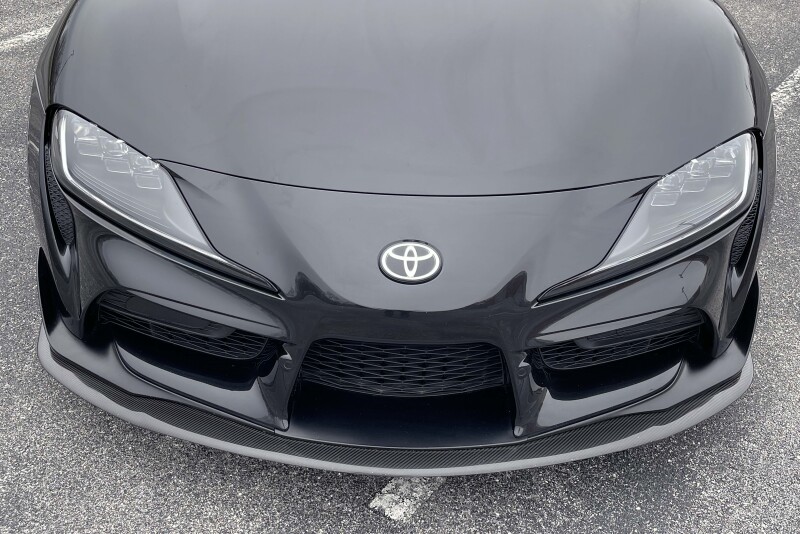 Dinan 20-26 Toyota GR Supra (A90/A91) Carbon Fiber Front Lip - Image 6