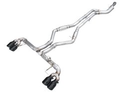AWE Tuning 22-26 BMW M240i (G42) Track Edition Exhaust - Diamond Black Tips