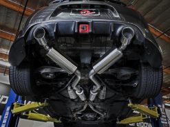aFe Takeda Cat-Back Exhaust System Nissan 370Z 09-20 V6-3.7L- Black Tip - Image 5