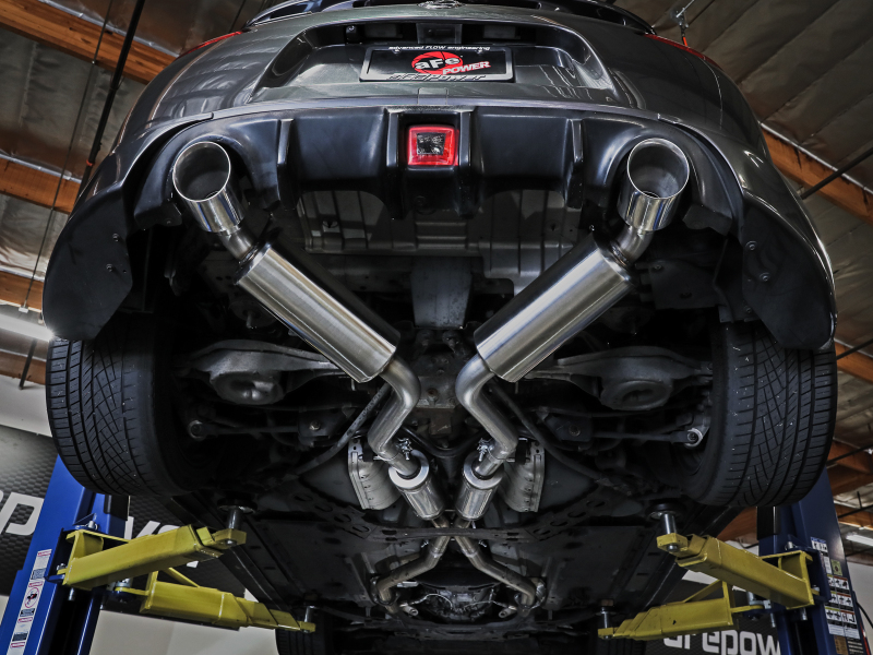aFe Takeda Cat-Back Exhaust System Nissan 370Z 09-20 V6-3.7L- Polished Tip - Image 5