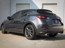 aFe Takeda 2-1/2in 304 SS Cat-Back Exhaust w/ Polished Tips 14-18 Mazda 3 L4 2.0L/2.5L - Image 6