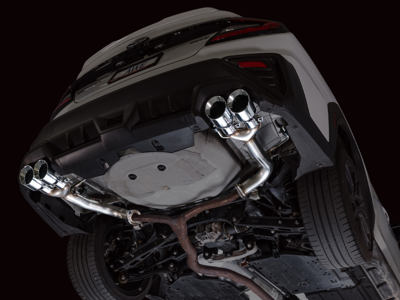 AWE Tuning 22-25 Subaru VB WRX Track Edition Axle-Back Exhaust - Chrome Silver Tips - Image 8