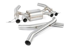 Dinan 23-26 BMW M2 (G87) Valved Axleback Exhaust System - Black Tips - Image 6