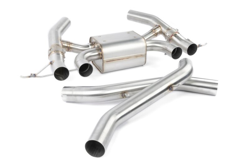 Dinan 23-26 BMW M2 (G87) Valved Axleback Exhaust System - Black Tips - Image 6