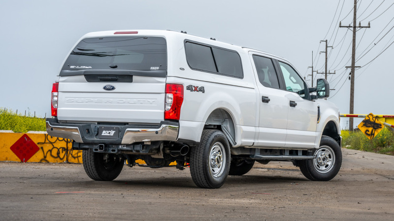 Borla 17-22 Ford F-250/F-350 SD 6.2L V8 2+4WD (Non-Dually) 2.75in ATAK Catback Exhaust - Blk Chrome - Image 3