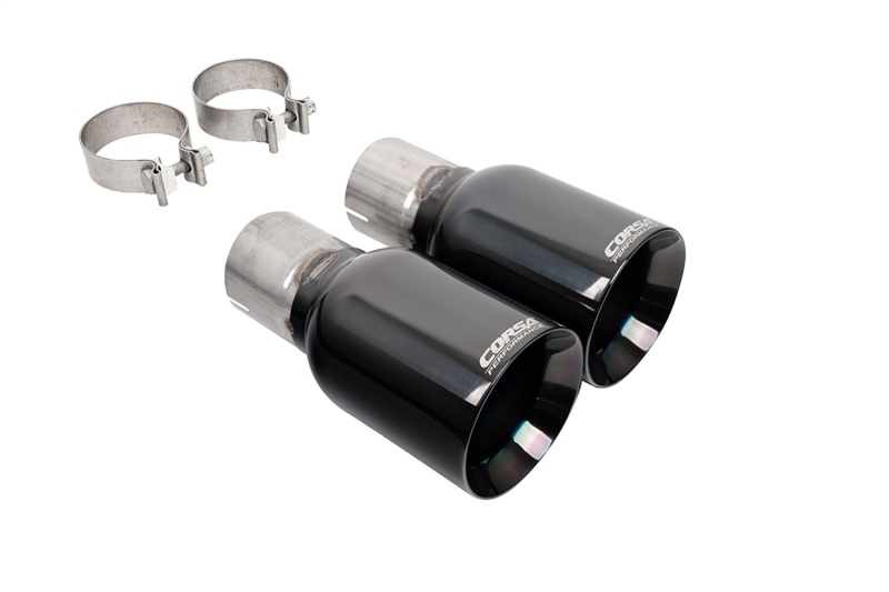 Corsa 2024 Ford Mustang GT Replacement 4.5in Single Straight Exhaust Tip - Black