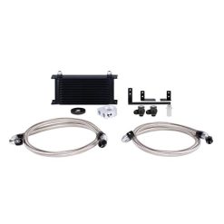 Alternative view of Mishimoto 2016+ Mazda Miata Oil Cooler Kit - Black