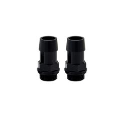 Alternative view of Mishimoto 2pcs. M20x1.5 3/4in Aluminum Catch Can Fitting - Black