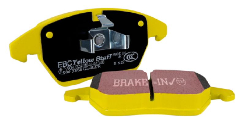 EBC 2021+ Audi Q4 e-Tron Electric Yellowstuff Front Brake Pads - Image 2