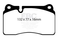 EBC Racing 11-13 Audi RS3 (8P) RP-1 Race Front Brake Pads - Image 5