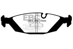 Alternative view of EBC 87-88 BMW M5 E28 Bluestuff Rear Brake Pads