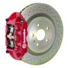 Brembo SS Rear GT BBK 4 Piston Cast 365x28 1pc Rotor Drilled-Red