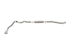aFe Vulcan Series 3in Stainless Rear-Side Exit Exhaust Sys Polished Ford Ranger Raptor 22-26 L4-2.0L - Image 3