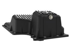 aFe 20-25 GM Trucks L6 3.0L Engine Oil Pan - Black w/ Machined Fins - Image 5