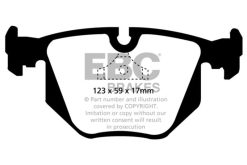 EBC 94-96 BMW 840 4.0 (E31) Greenstuff Rear Brake Pads