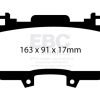 EBC Racing 2015 Ford Mustang 2.3L RP-1 Race Front Brake Pads