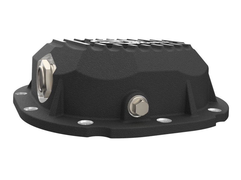 aFe 90-14 Ford F-150 Rear Differential Cover - Black w/ Machined Fins - Image 5