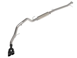 aFe Vulcan Series 3in Stainless Rear-Side Exit Exhaust Sys Black Ford Ranger Raptor 22-26 L4-2.0L