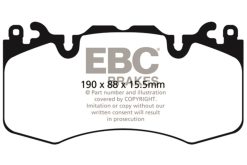 Alternative view of EBC 2020+ Land Rover Defender 90 Bluestuff Front Brake Pads