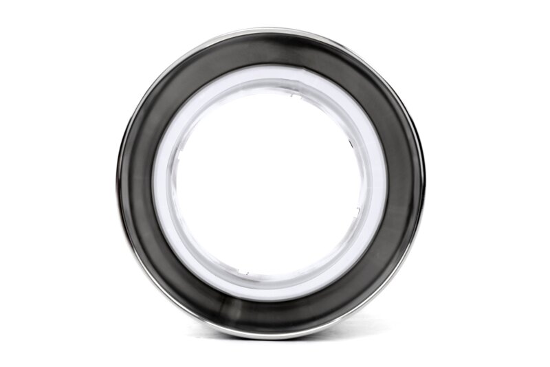 Dinan Double-Walled 4.5in Clamp-On Exhaust Tip - Polished - 4.5in Outlet / 3.25in Inlet - Image 5