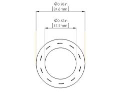 aFe Magnum FORCE Replacement Fuel Hose 5/8 IN ID x 36 IN L - Image 4