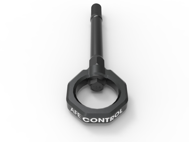 aFe CONTROL Front Tow Hook Chevrolet Corvette (C8) 20-25 V8-6.2L- Gray - Image 3