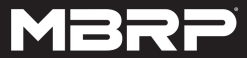 Alternative view of MBRP 24-26 Ford F-150 Bumper Light Mounting Var - Black Coated