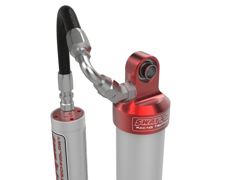 aFe Sway-A-Way 2.5 Rear Shock Kit w/ Remote Reservoirs for 0-1.5 IN Lifts Ford F-250/F-350 17-24 4WD - Image 2