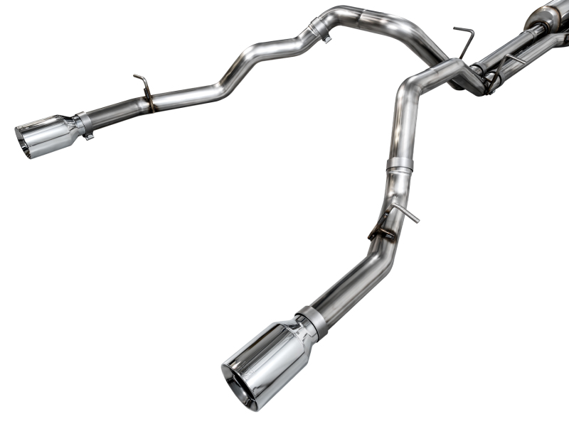 AWE Tuning 25+ RAM 1500 3.0TT 0FG Cat-Back Touring Exhaust - Chrome Silver Tips - Image 13
