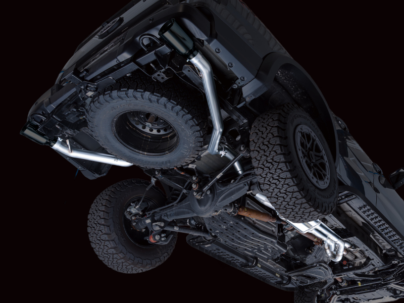 AWE 2024+ Ford Ranger Raptor 3.0L Switchpath Cat-Back Exhaust - Diamond Black Tips - Image 19