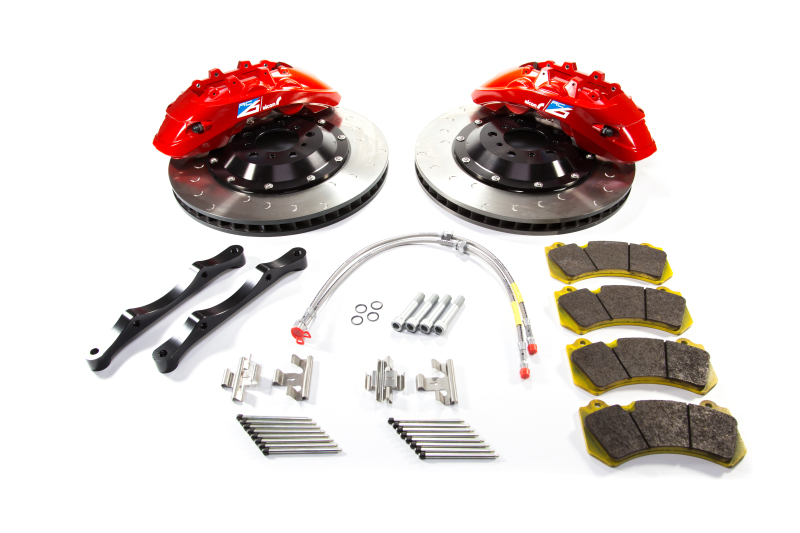 Alcon 2015+ BMW M3 F80 400x34mm 6 Piston Front Brake Upgrade Kit - Red - Image 2