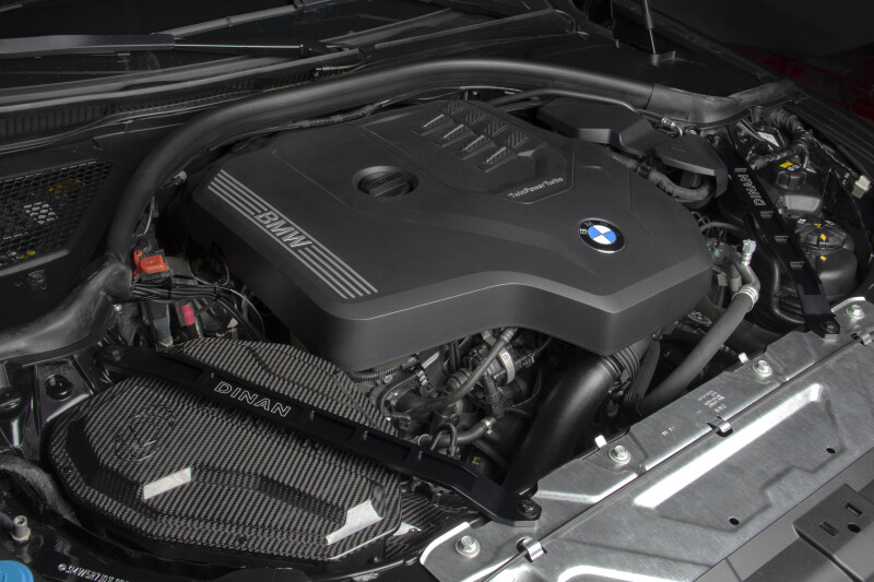 Dinan 19-26 BMW 230i/330i/M240i/M340i (G20/G42) Aluminum Strut Tower Braces - Front - Image 3