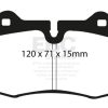 EBC 03-04 Infiniti G35 3.5 (Manual) (Brembo) Ultimax2 Front Brake Pads