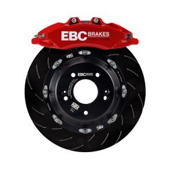 EBC Racing 07-13 BMW M3 (E90/E92/E82) Red Apollo-6 Calipers 380mm Rotors Front Big Brake Kit - Image 2