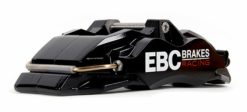 Alternative view of EBC Racing 17-22 Honda Civic Type-R (FK8) Black Apollo-6 Front Right Caliper