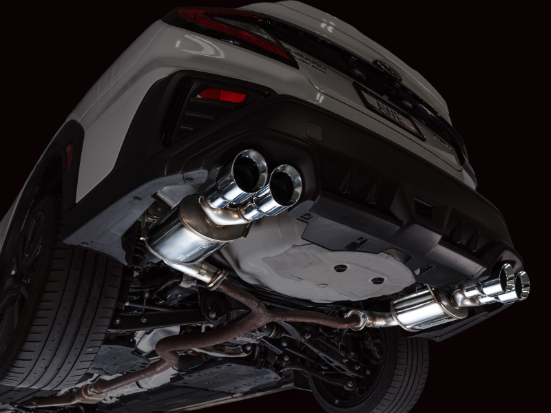 AWE Tuning 22-25 Subaru VB WRX Touring Edition Axle-Back Exhaust - Chrome Silver Tips - Image 9